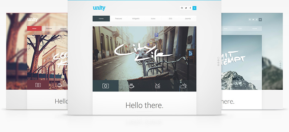 Unity - тема WordPress для бизнес сайтов